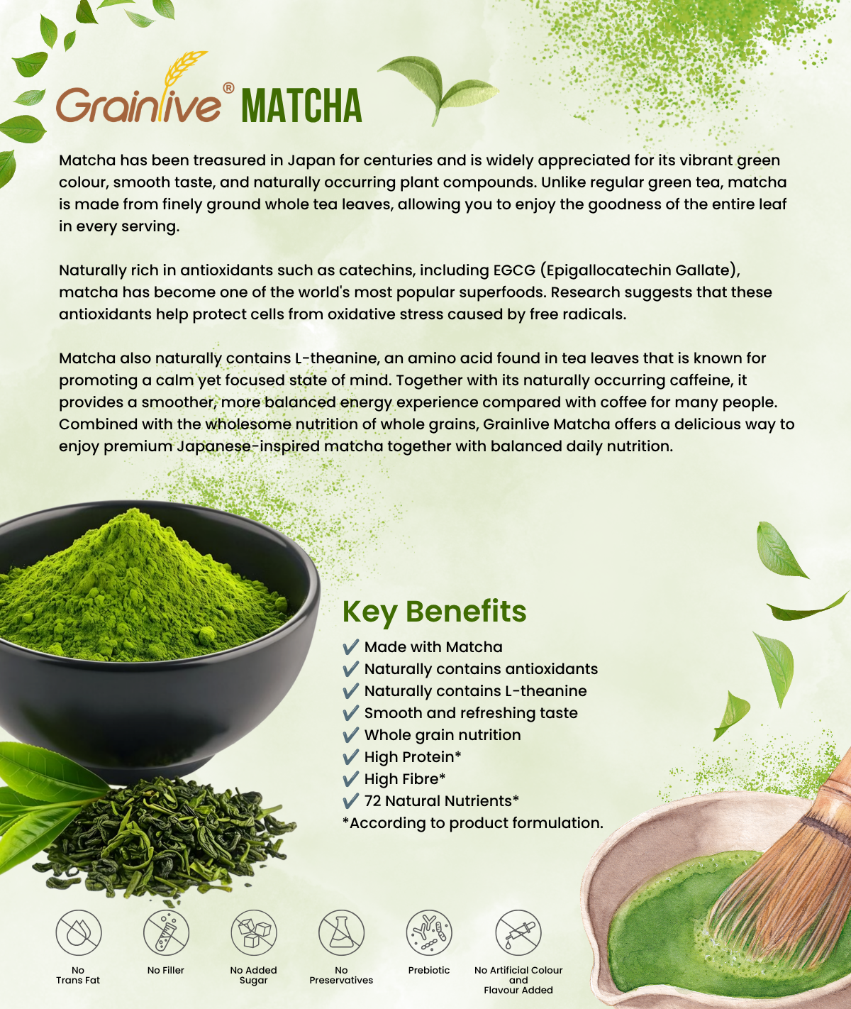 Grainlive® Matcha 800g