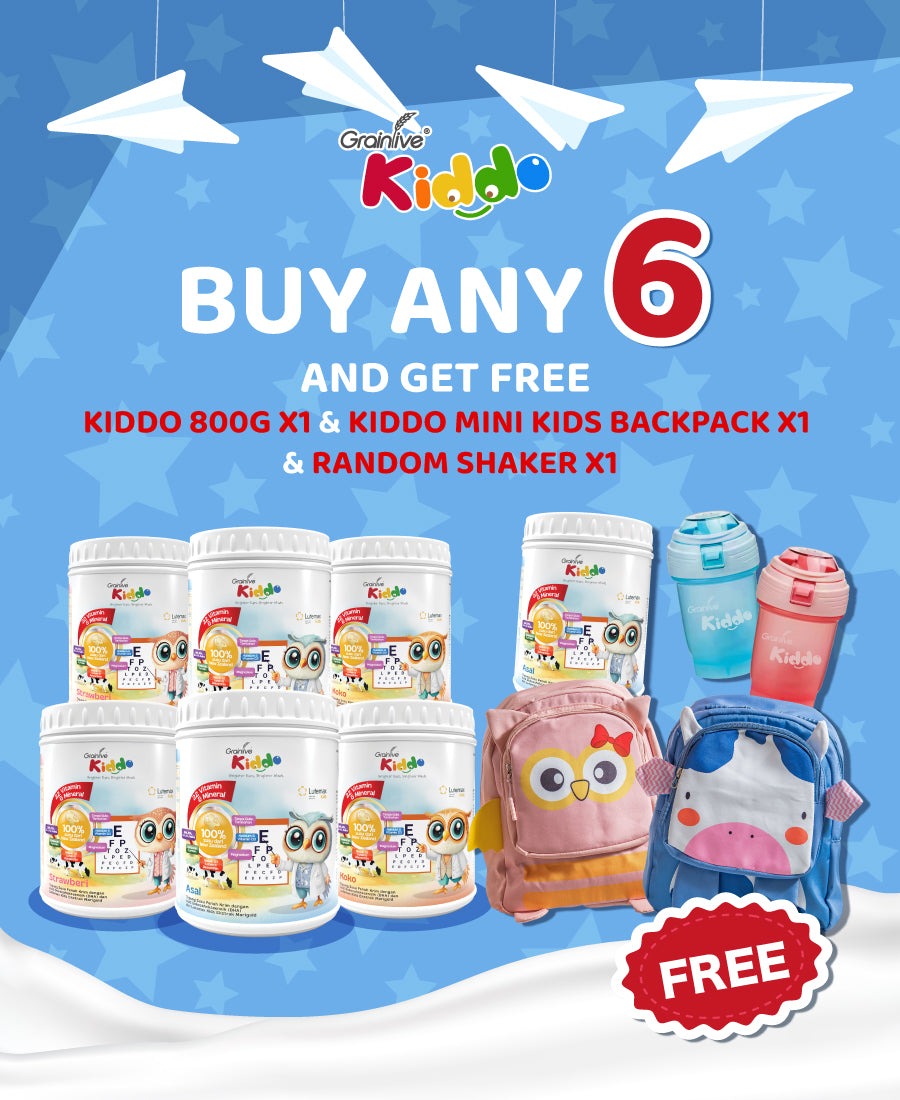 【Kiddo】Buy 6 Free 1 & Get Free Gifts