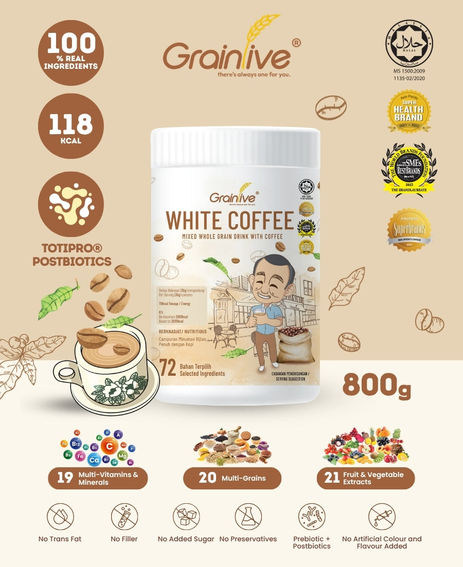 Grainlive® White Coffee 800g