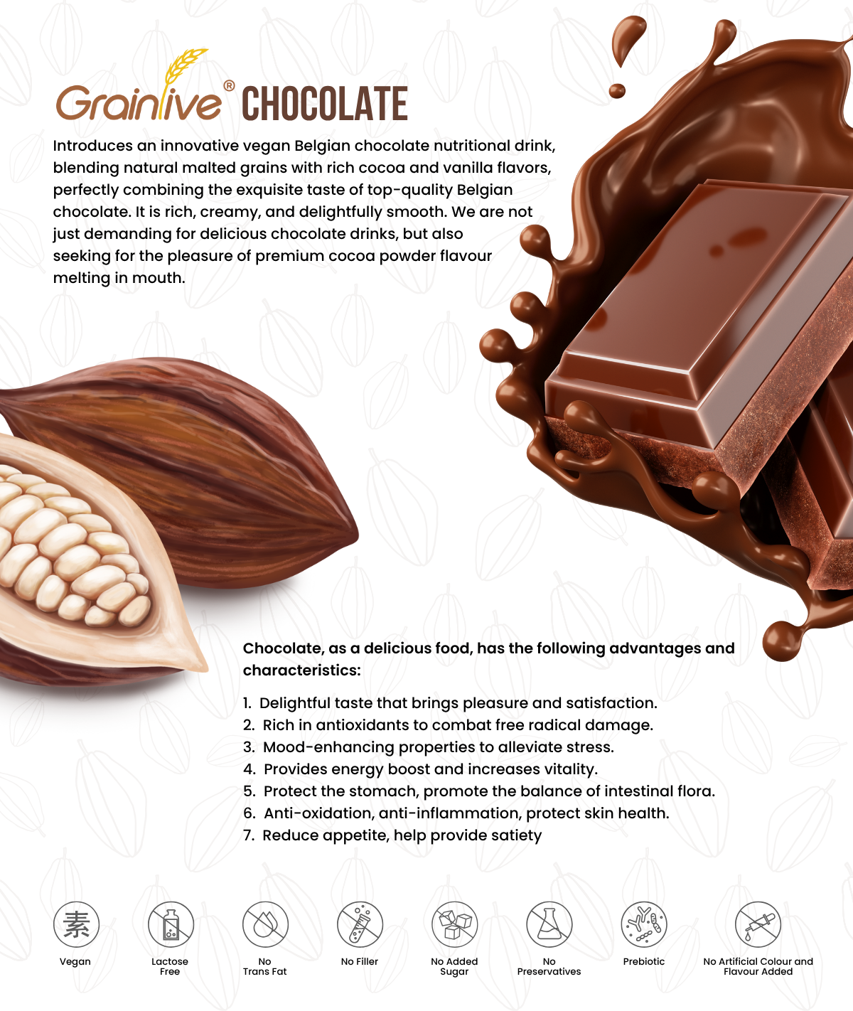 Grainlive® Chocolate 800g