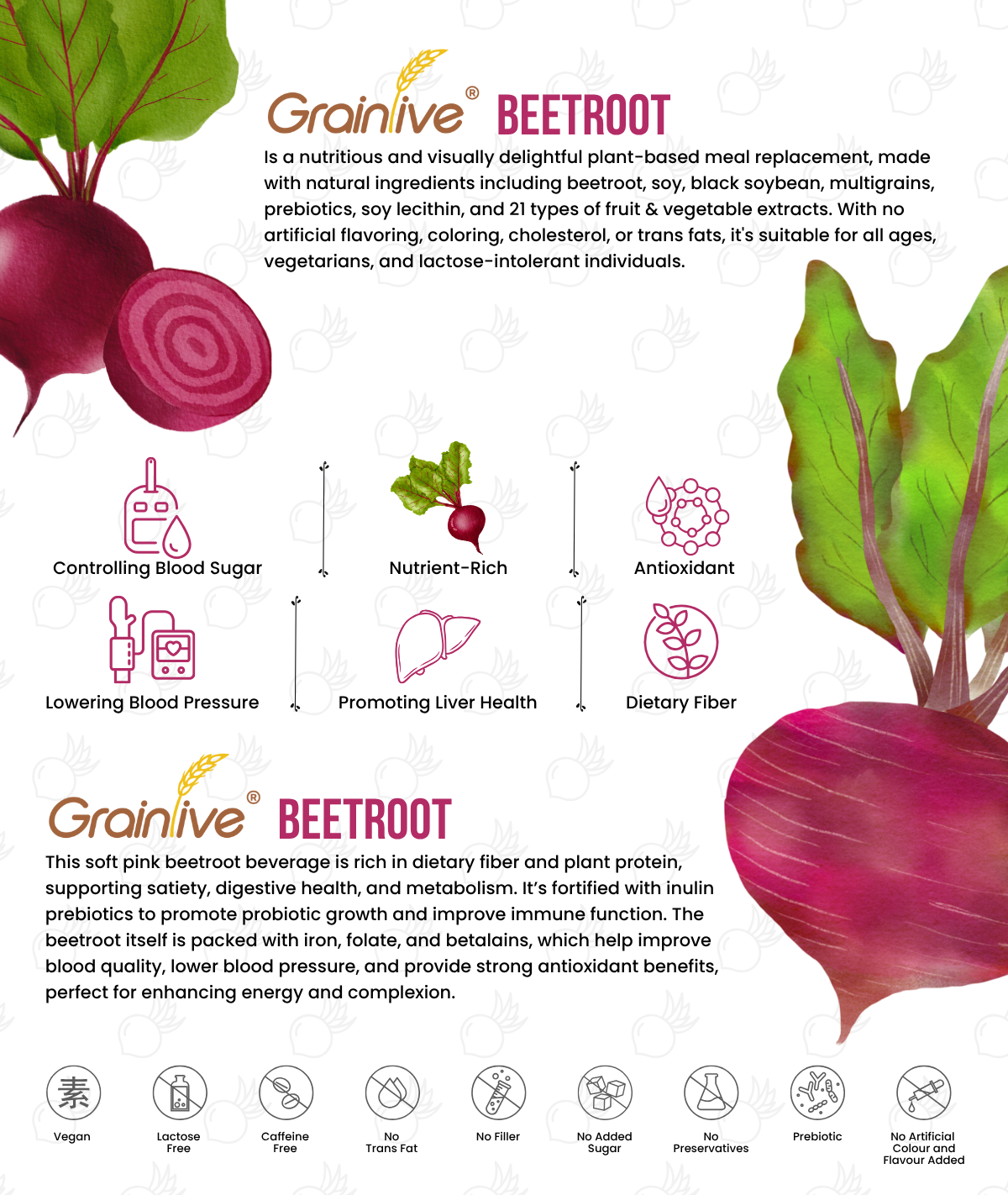Grainlive® Beetroot 800g
