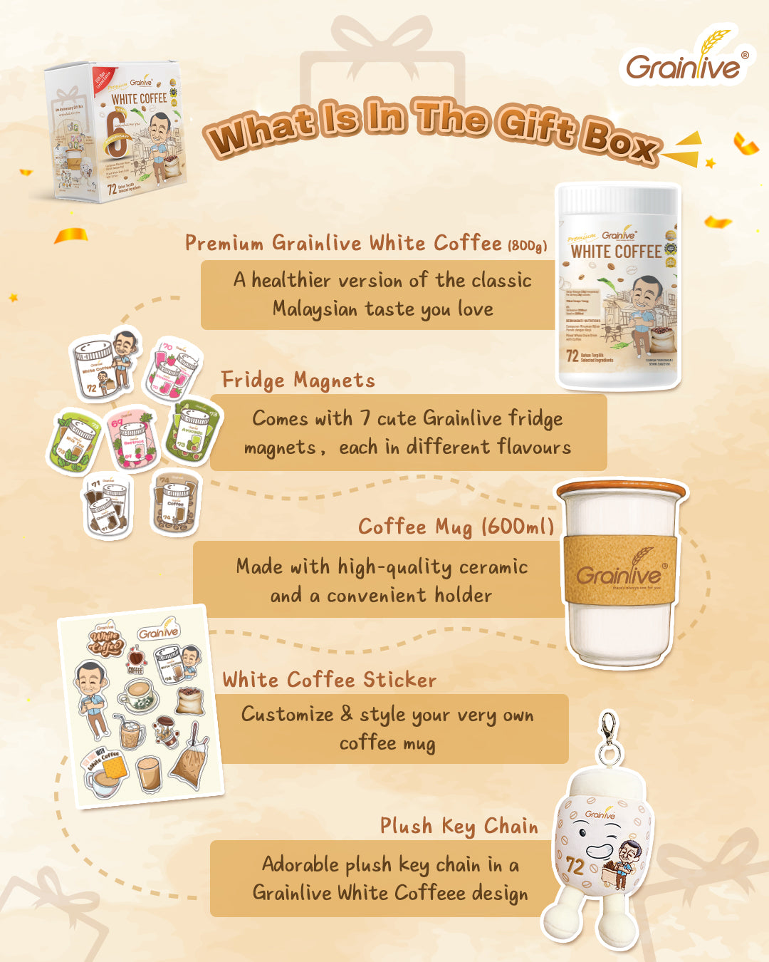 🔥 Buy 6 Free 1 Exclusive White Coffee Gift Box 🔥