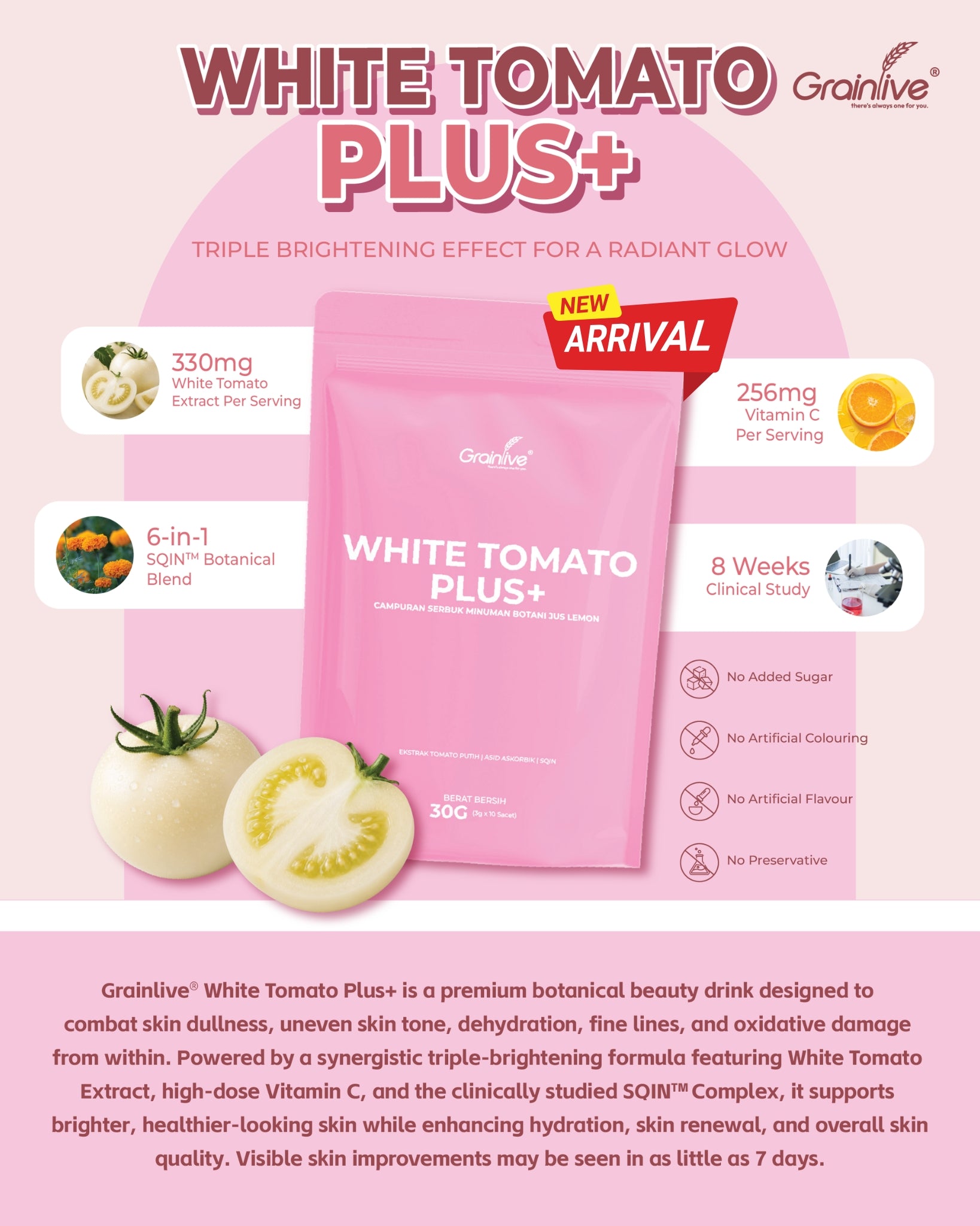 Grainlive White Tomato Plus+