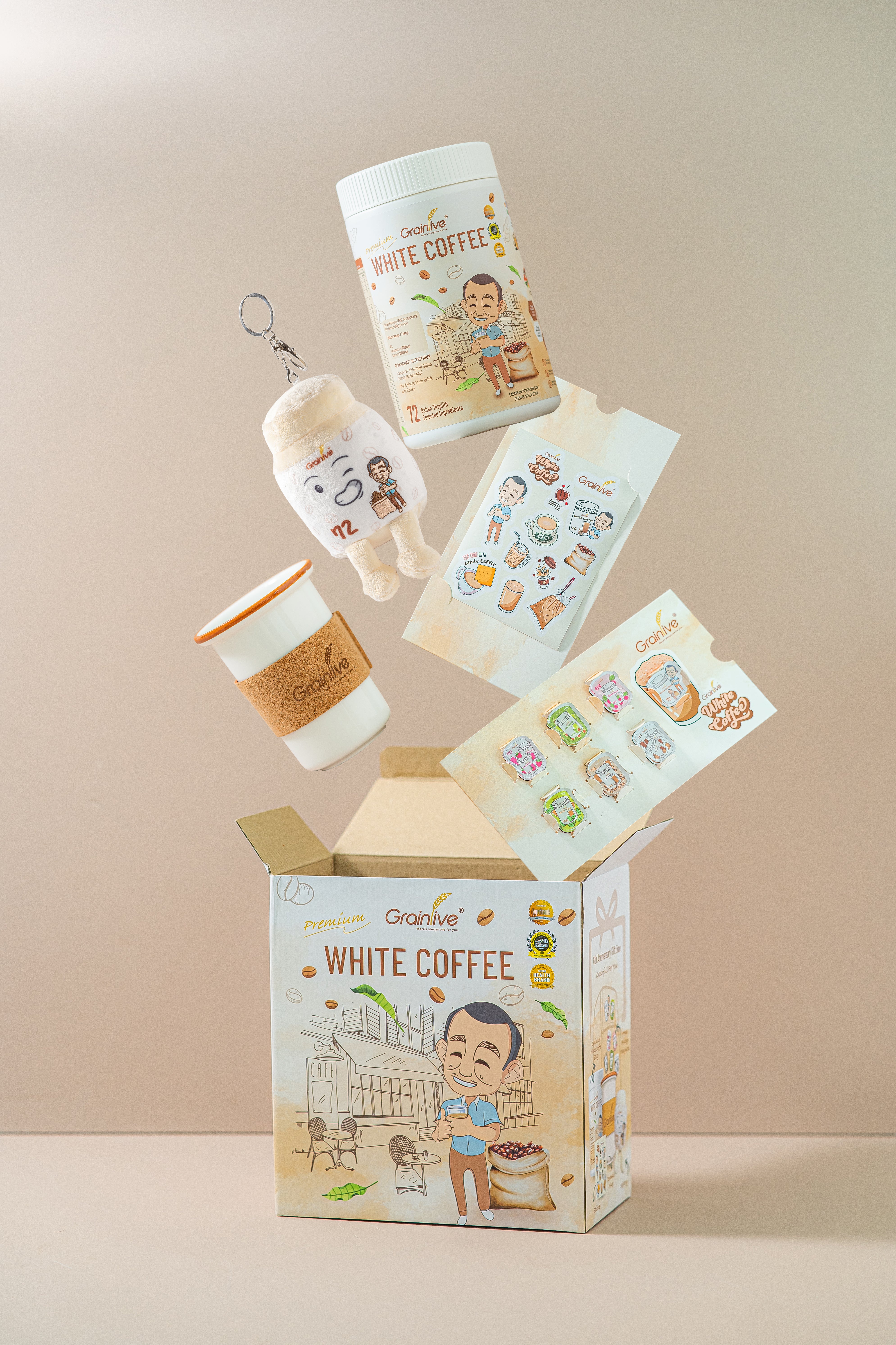 Grainlive® White Coffee Gift Box
