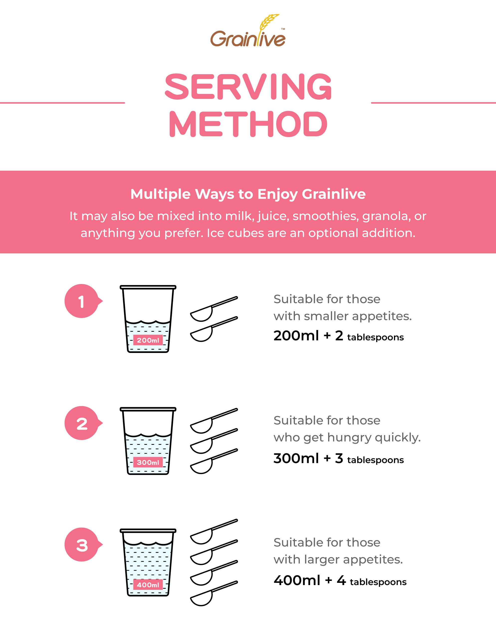 Grainlive® Strawberry 800g